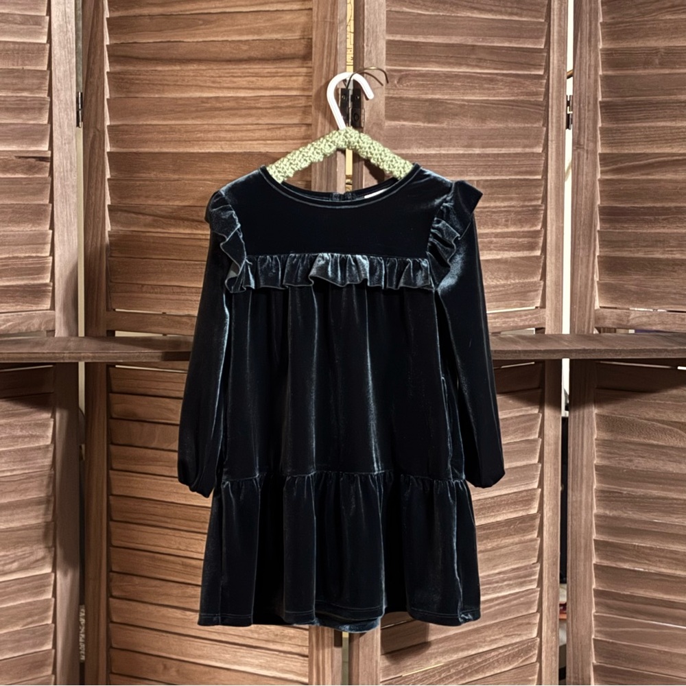 Beautiful Velvet Kids Dress